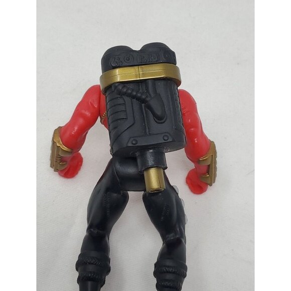 Vintage GI Joe Extreme Inferno Action Figure With Firebolt Flamethrower Hasbro - Picture 9 of 11